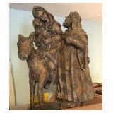 Holy Family Sculpture; 14" Tall