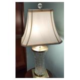 28" Glass Lamp