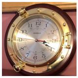 Howard Miller Porthole Clock; Excellent quality