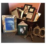 Basket of Picture Frames Basket of Picture Frames