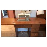 Pfaff Sewing Machine in Cabinet