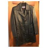 Ladies Leather Coat