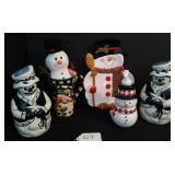 Snowmen, Mug, Soap Dispenser