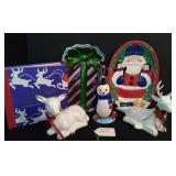 Christmas Plates, Reindeer, and More. Christmas Plates, Reindeer, and More.
