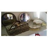 Dresser Set with Mirrors, Watches Dresser Set with Mirrors, Watches