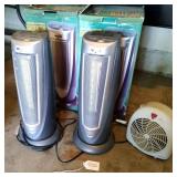 2 Lasko Tower Heaters, 1 Small Fellows Heater