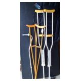 Crutches, Cane, Back Massager