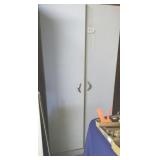 White Metal Cabinet