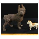 Cast Iron Bulldog, Cast Iron Pony Bank