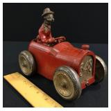 Man Driving a Red Roadster #348,  Arcade Mfg. Co.