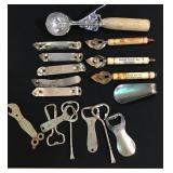 Variety of Advertising Bottle Openers, Ice Cream