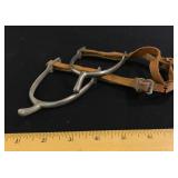 Pair of Spurs with Leather Strap