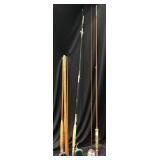 Antique Fly Fishing Rods:  Perrine Tree Stripping