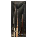 Large Variety of Fishing Poles: Eagle Claw Feather
