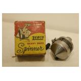 Zebco Model 55 Spinner, Plano Bait Bucket,