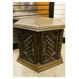 Hexagon End Table