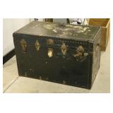 Large Black Trunk with Insert