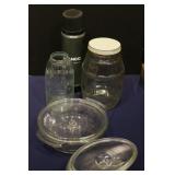 Aladdin Thermos, Pickle Jar, Covered Casserole Bow