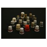 Assorted Thimbles, Some Have  Advertising on Them