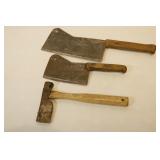 Large Meat Cleavers, Roofing Hammer
