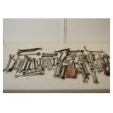 Assortment of Wrenches, Both Open and Closed End