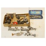 Pipe Cutters, Tin of Tiny Wrenches