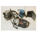 Makita Finishing Sander, Skil Jig Saw, Porter Cabl