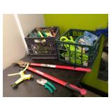 Green Garden Hose, Sprinkler, Nippers