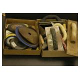 Flat of Trowels, Flat of Circular Sanding Wheels