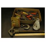 Pulley, Heavy Duty Hook for Chain