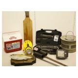 Berkley Fillet Knife, Little Igloo, Fishing Board