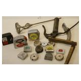 Tape Measurers, Small Grease Gun