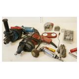 Electric Drills, Tape Measure