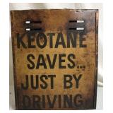 Keotane Saves.... Metal Sign