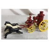 Cast Iron Fire Engine