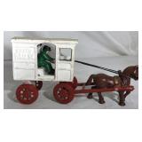 Cast Iron Milk Wagon