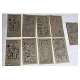 1950 Nabisco Shredded Wheat Cards