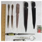 Letter Openers; Fuller Brush