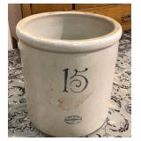 15 Gallon Red Wing Crock