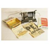 Fairfield Movie Machine, Vintage Cigar Box