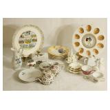 Ceramic Cigarette Lighters, 6 Made in Germany