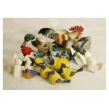 Bird Figurines, Duck Vase