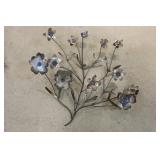 Metal Floral Yard Art