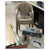 Lawn Chairs, Heavy Duty Dust Pan, Step 2 Garden