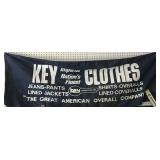 "Key Clothes" Denim Advertising Banner