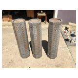 Mid Century Modern Oak Plant Stand / Vase Stands