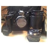 Nikon Camera with Multiple Lenses