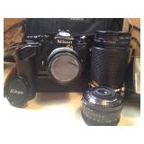 Nikon Camera with Multiple Lenses