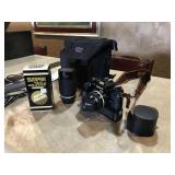 Nikon Camera with Multiple Lenses