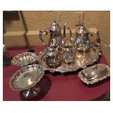 Chippendale Silver Service